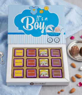 Baby Shower Theme Chocolate Box