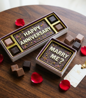 Customised Message Chocolate Box