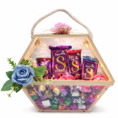 Gift basket with Dairy Milk chocolates