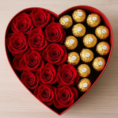 Heart shape Hamper Box (1)