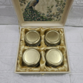 Luxury Peacock Design 4 Jars set Box (2)