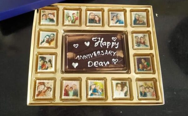 Photo Print Edible Chocolates Box
