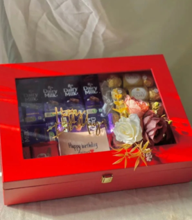 Red coloured Trunk Box