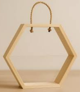 hexagonal-wooden-basket